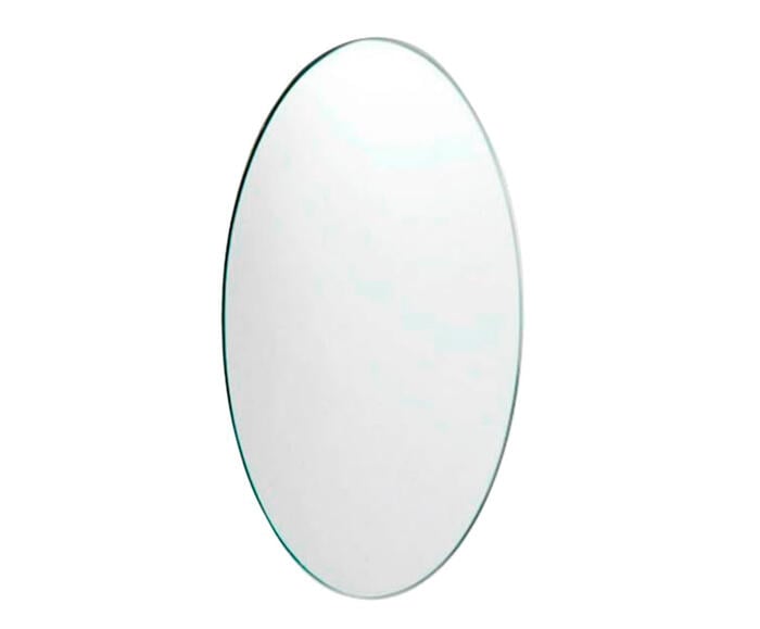 Espelho Lapidado Oval com Pendurador Pequeno - image 0