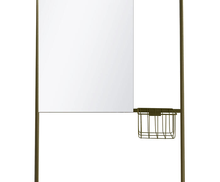 Espelho de Ch&atilde;o Hanger Dourado image number 5
