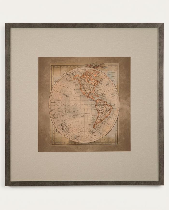 Quadro Mapa Mundi Ii - image 0
