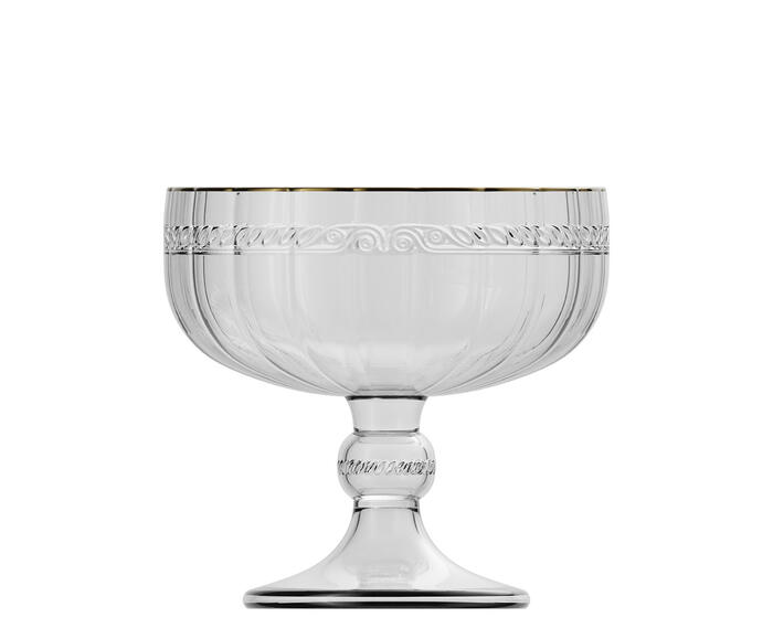 Ta&ccedil;a para Sobremesa com Fio de Ouro Imperial image number 2