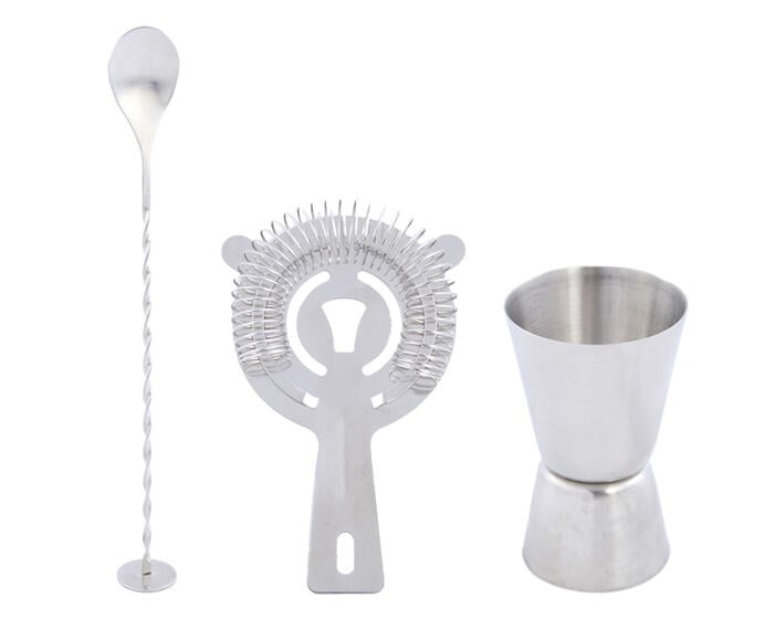 Kit Drink A&ccedil;o Inox Prata - image 0