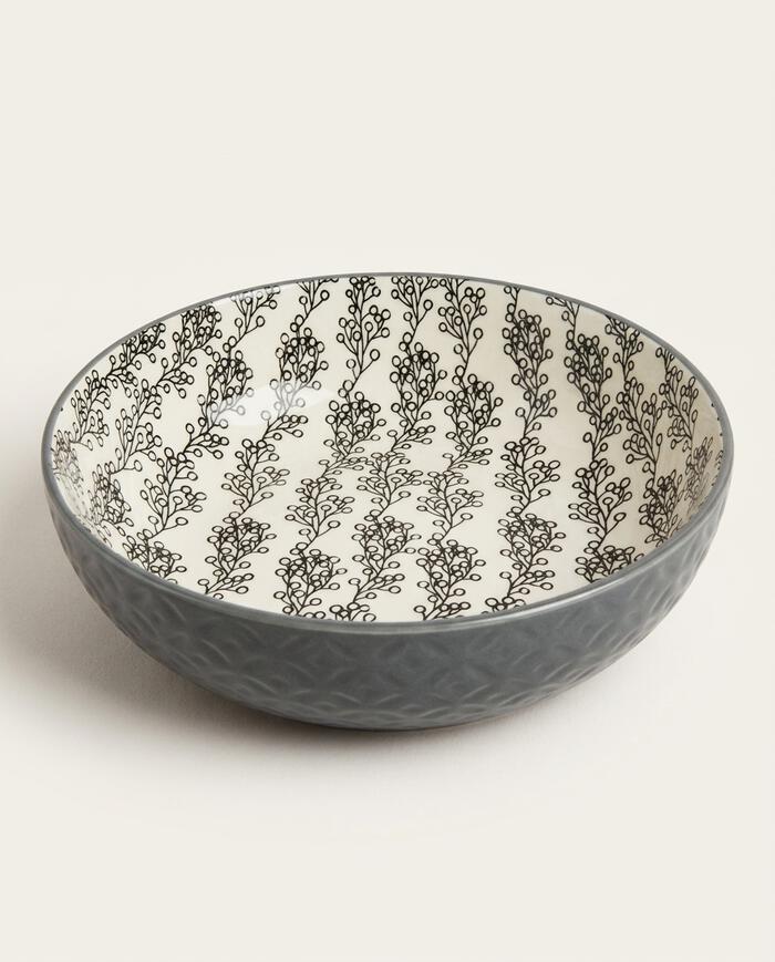 Bowl em Porcelana Faro Al Mare Cinza - image 0