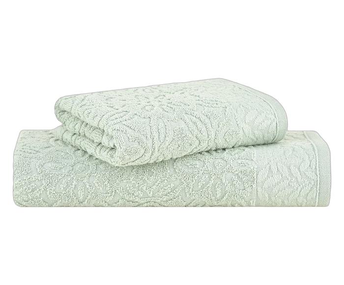 Jogo de Toalhas Floralis Extra Soft Allium Verde - image 0