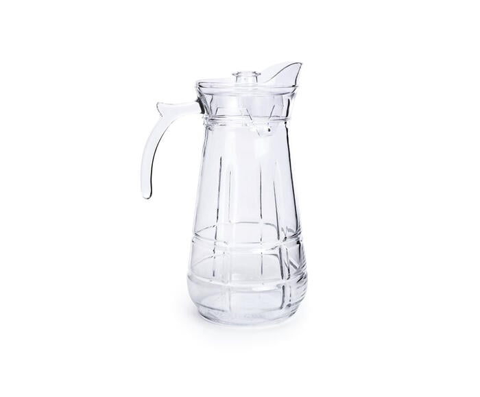 Jarra de Vidro Tampa Pl&aacute;stica Incolor - 1,7L - image 1