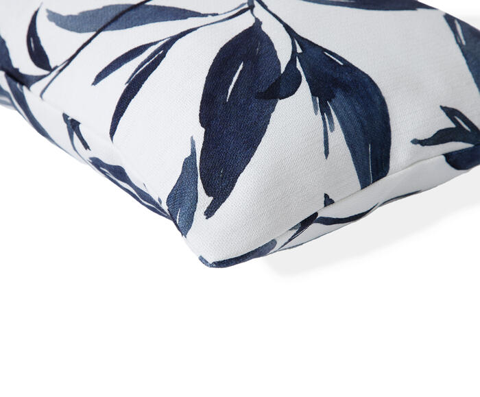 Capa de Almofada Retangular Estampada Camila Azul Marinho image number 4