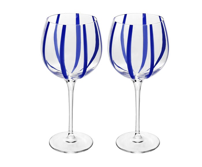 Jogo de Ta&ccedil;as para Vinho Azura Azul - image 1