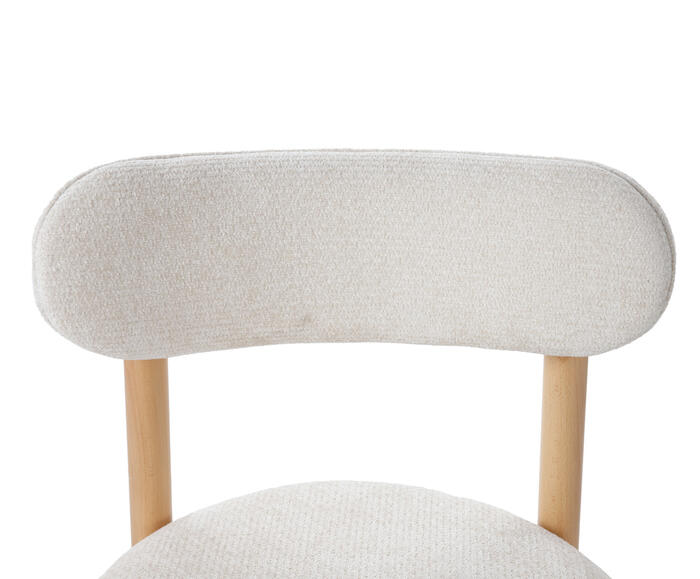 Cadeira Atria Natural e Off White image number 5