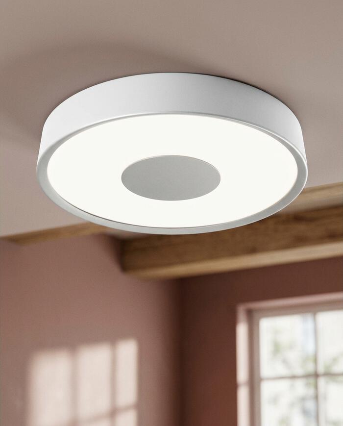 Plafon Led Ballon Branco Bivolt image number 2