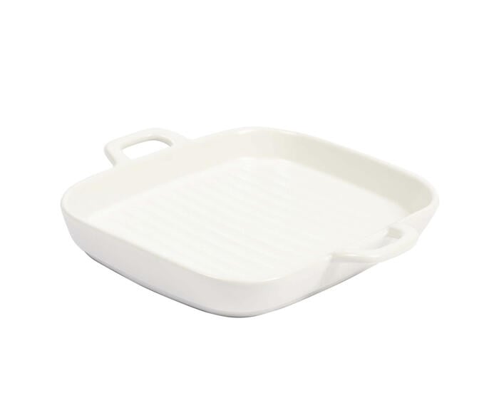 Travessa Retangular Gourmand Branca - image 1
