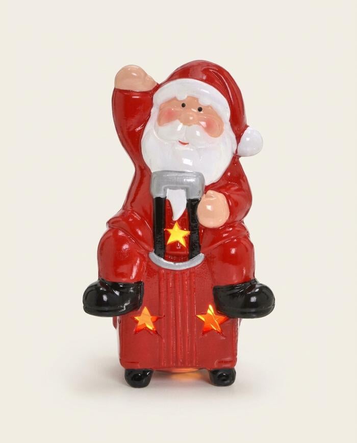 Papai Noel Decorativo com Luz Estrela do Norte - image 0