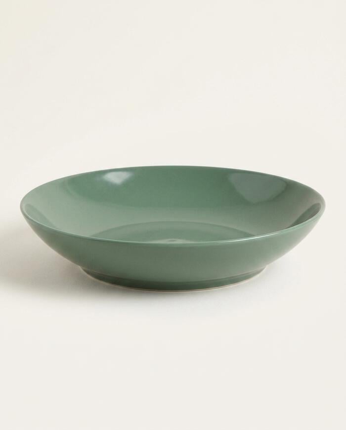 Prato Fundo Mix And Match em Porcelana Verde Salvia - image 0