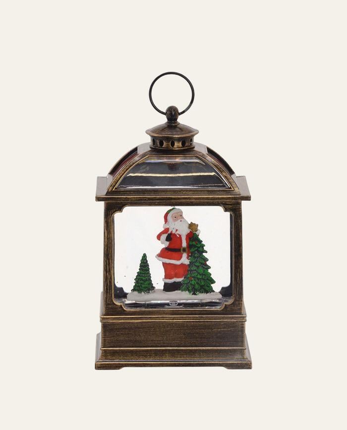 Lanterna Natalina Papai Noel Na Neve image number 0