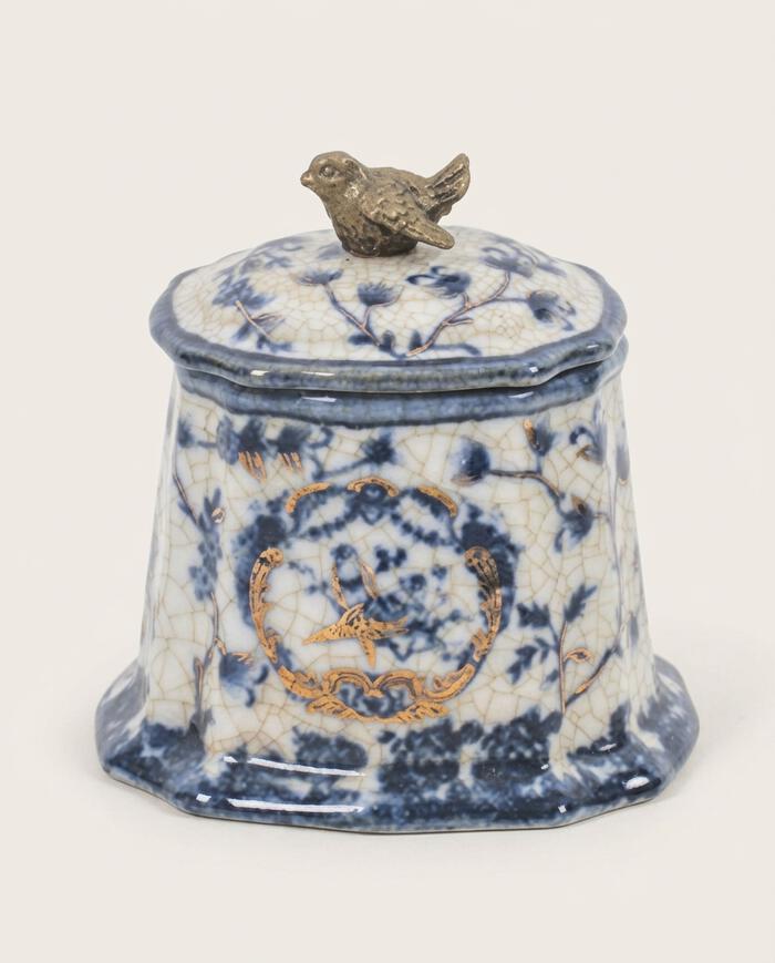 Caixa em Porcelana Achuta Azul image number 4