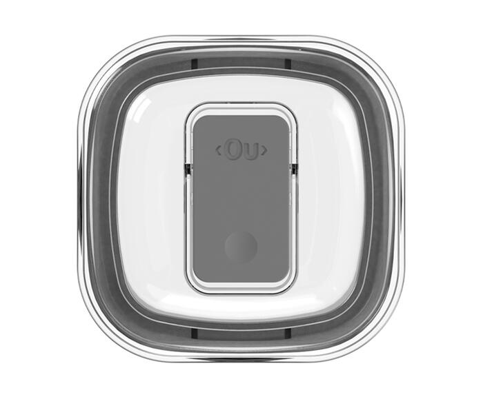 Pote Herm&eacute;tico Quadrado Duo Lock image number 3