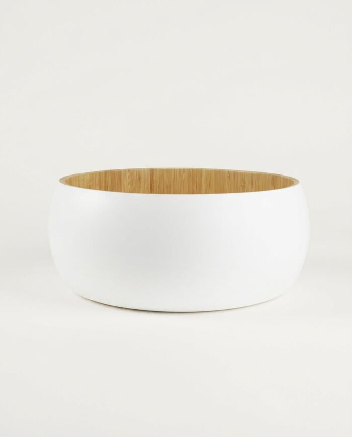 Saladeira em Bambu Hailey Branco - image 0