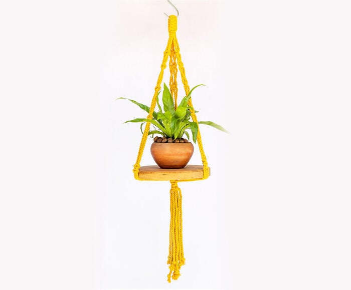 Hanger em Macram&ecirc; Shelf Plus image number 5