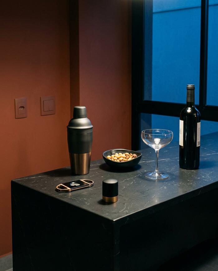 Tampa de Vinho Barplay Dourada image number 3