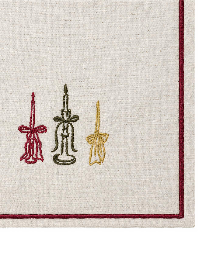 Jogo de Guardanapo Candles image number 2