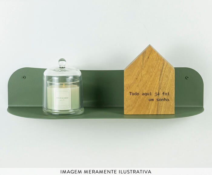 Prateleira Org&acirc;nica Jo&aacute; Verde Oliva image number 2