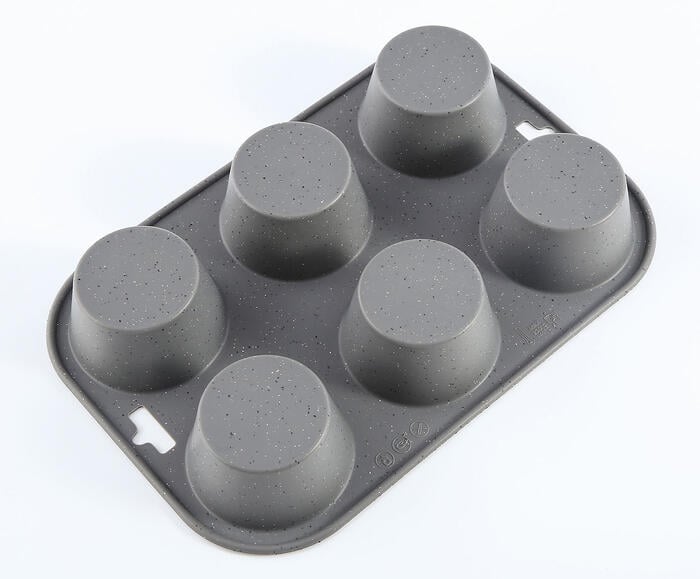 Forma de Silicone com 6 Divis&oacute;rias Dots - image 1