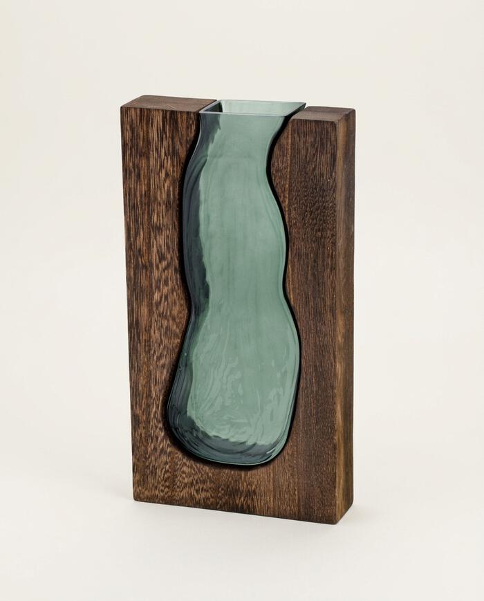 Vaso Decorativo Marrom - image 0