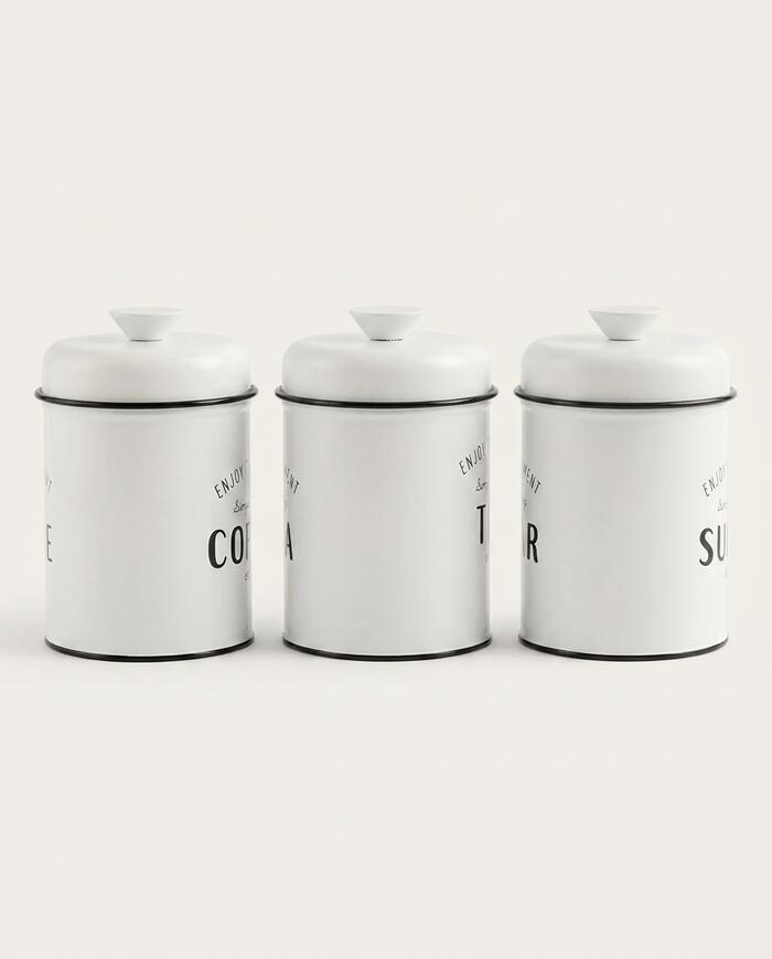 Jogo de Porta-Condimentos Coffee, Tea & Sugar image number 2