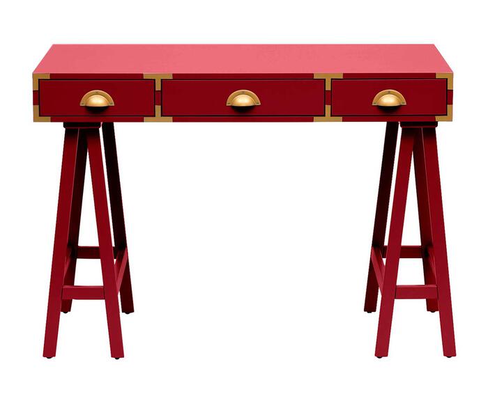 Escrivaninha Cavalete Firebrick - Vermelho image number 1