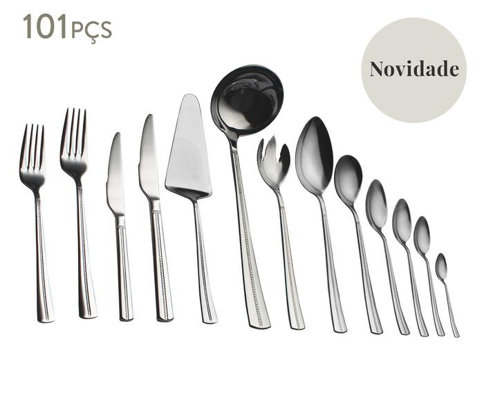 Faqueiro em A&ccedil;o Inox Kalito - image 0