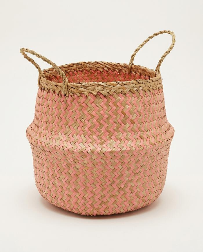 Cesta com Al&ccedil;a Mundi Rosa - image 1