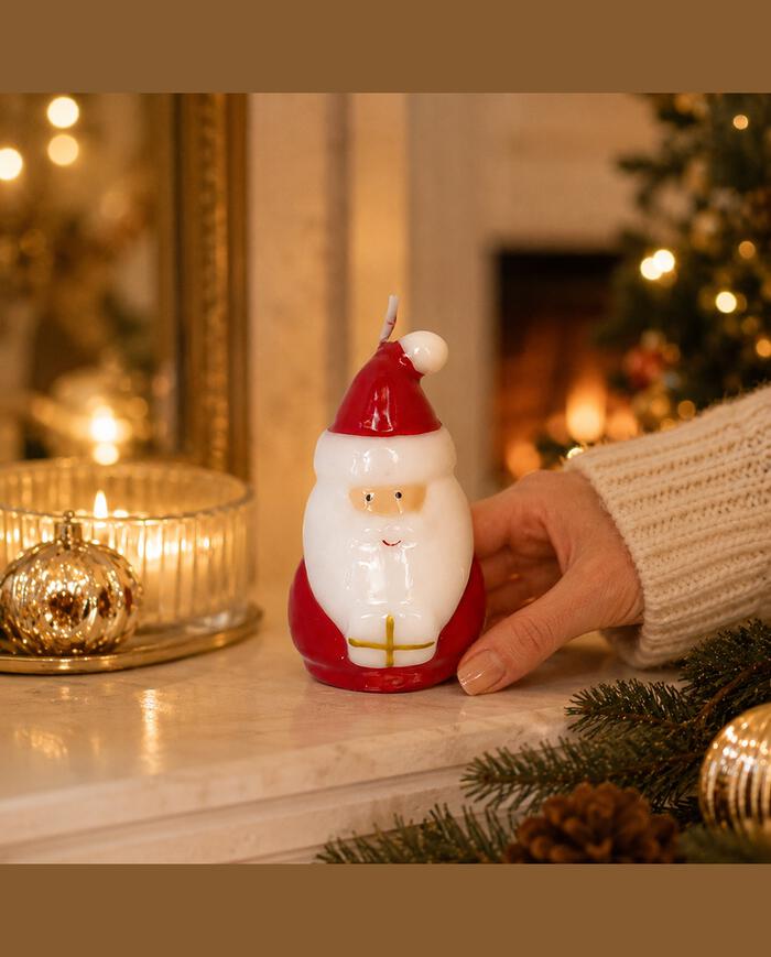 Vela Decorativa Papai Noel image number 2