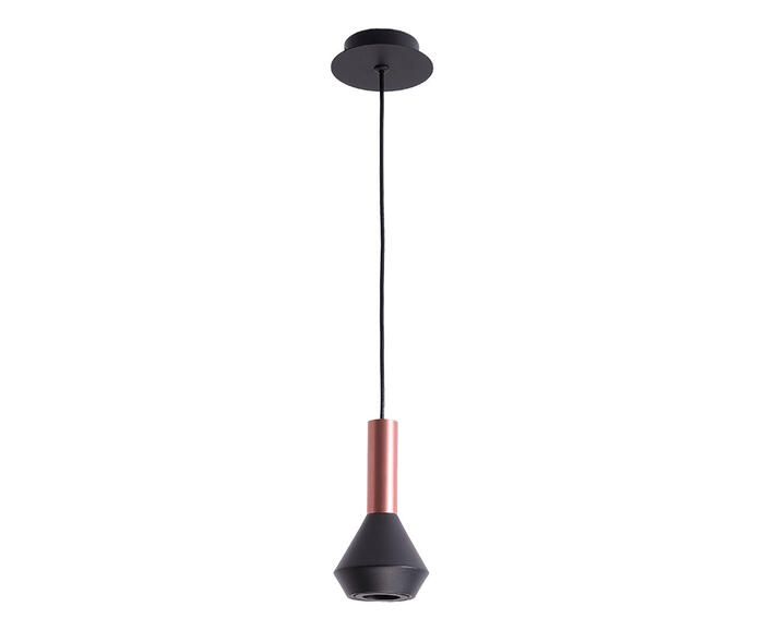 Pendente Pitoco Ros&eacute; Gold Black I - image 0