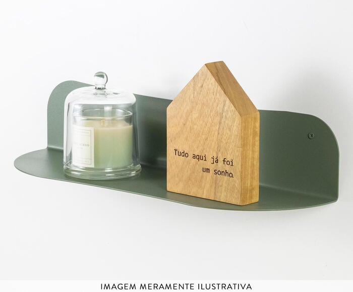 Prateleira Org&acirc;nica Jo&aacute; Verde Oliva - image 1