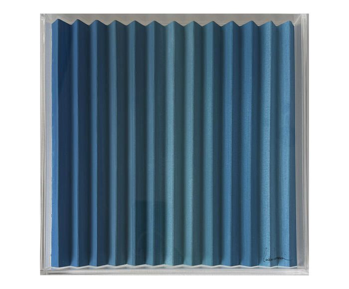 Quadro Degrad&ecirc; Azul B image number 0