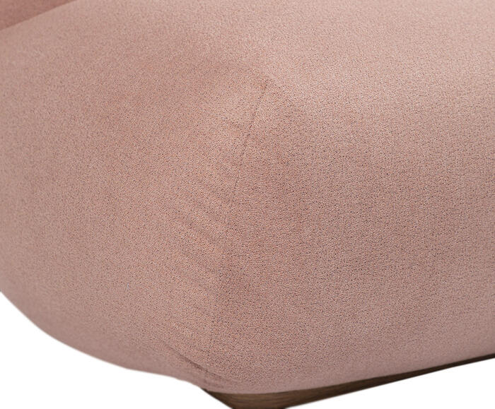 Sof&aacute; em Veludo Boucle Nube Rose image number 9