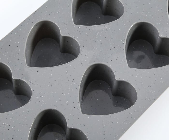 Forma de Muffin Heart - Cinza image number 5