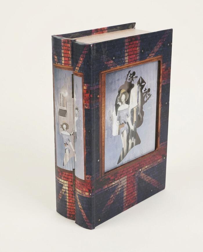 Livro-Caixa em MDF United Kingdom image number 4