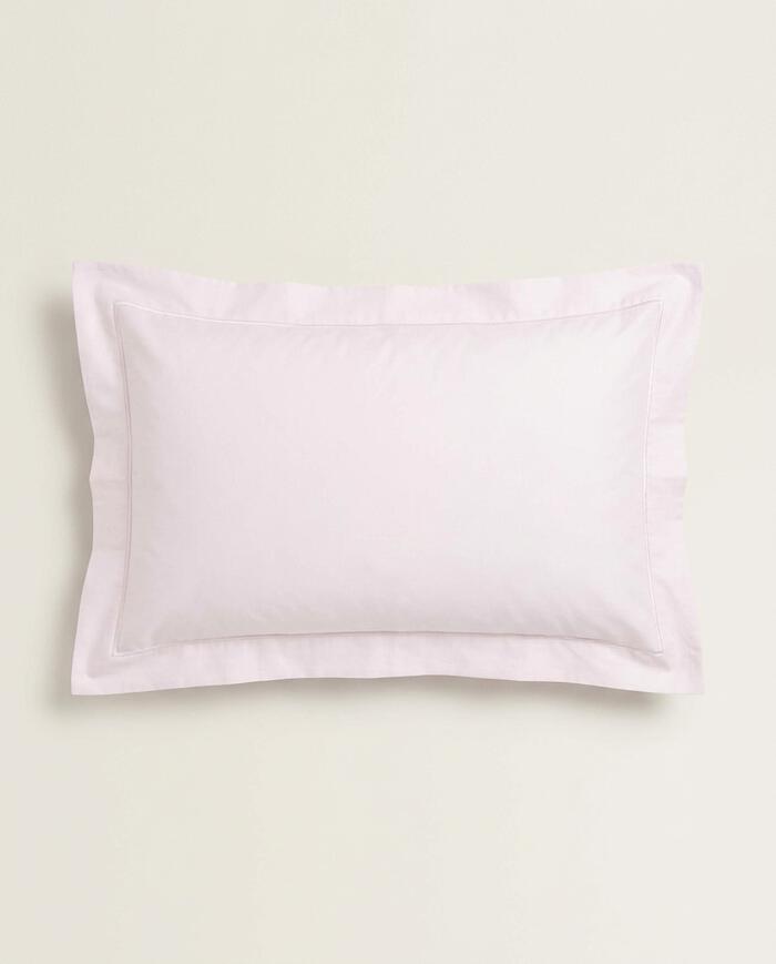 Fronha Gran Percalle Classic com Abas Rosa - image 0