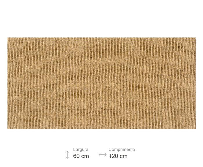 Tapete em Sisal com Dobra Virada Amazonas - Bege image number 7