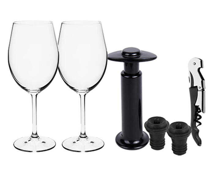 Jogo de Acess&oacute;rios para Vinho em Cristal Bohemia Authentic Collection - image 0