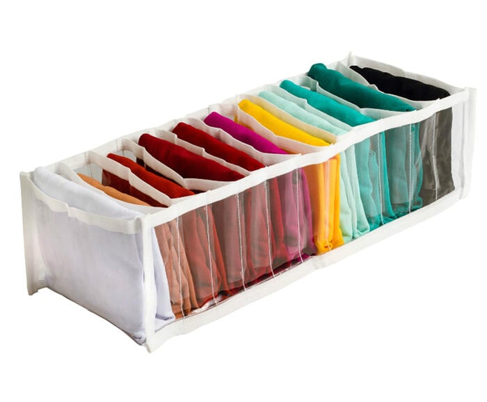 Organizador Colmeia Cristal Premium P Branco - image 0