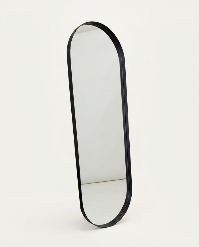 Espelho de Corpo Urban Oblongo Preto image number 2