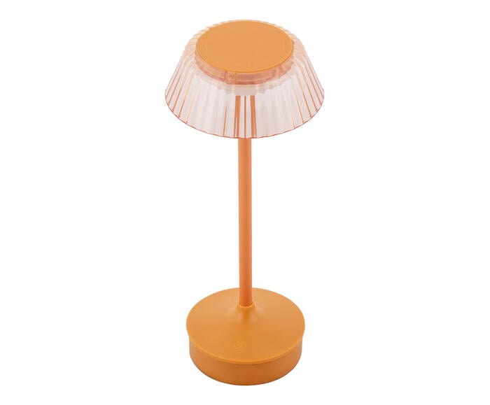 Lumin&aacute;ria de Mesa Recarreg&aacute;cel Bivolt Tristen Laranja - image 0