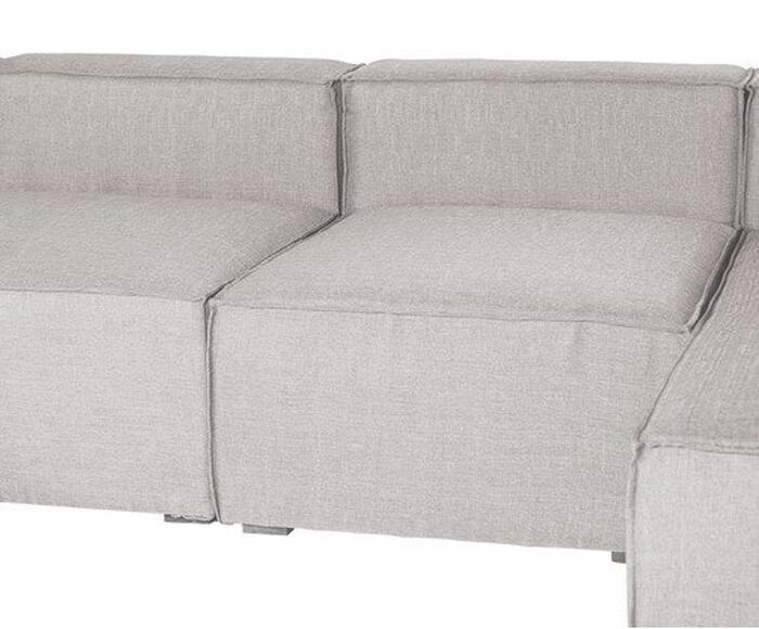 Sof&aacute; 5 M&oacute;dulos Chaise e Encosto Parcial Esquerdo Mensa image number 5