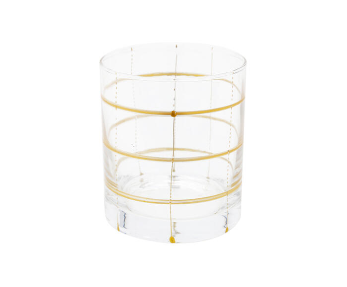Copo Grid Dourado image number 2