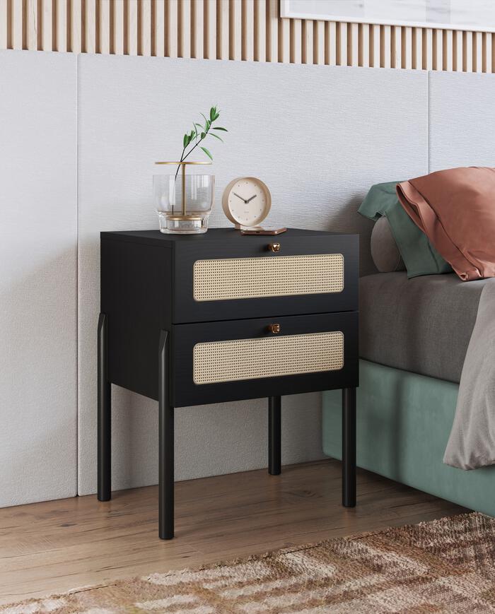 Mesa de Cabeceira Tela II Oslo Nero - image 1