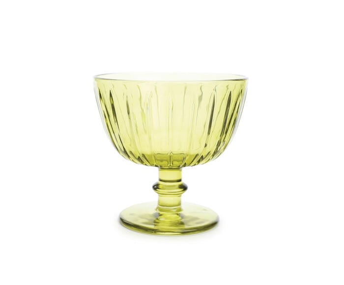 Jogo de Ta&ccedil;as Sobremesa Vidro Verde - 270ml - image 1