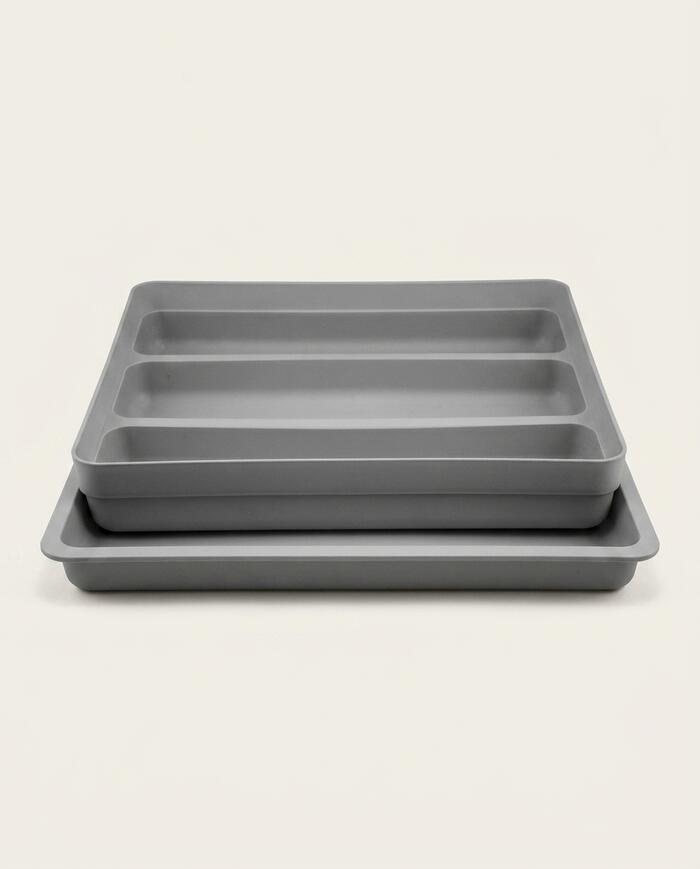 Organizador de Utens&iacute;lios com Extensor Logic Cinza Escuro - image 0