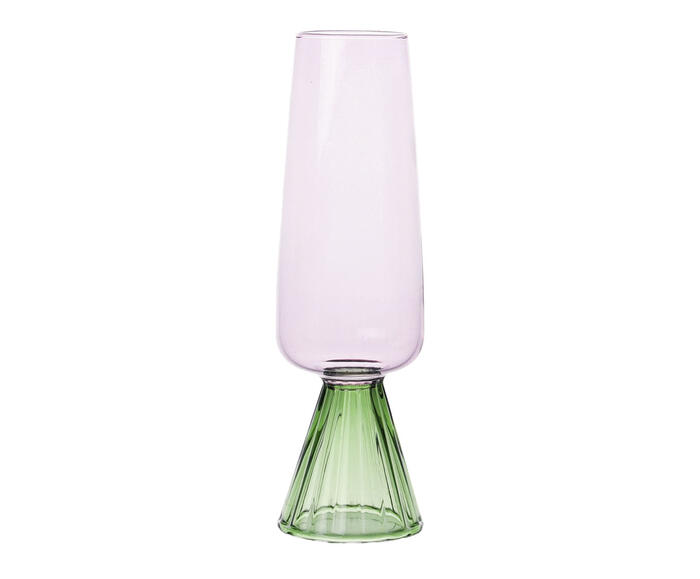 Ta&ccedil;a de Champanhe Zhou - Rosa e Verde - image 0