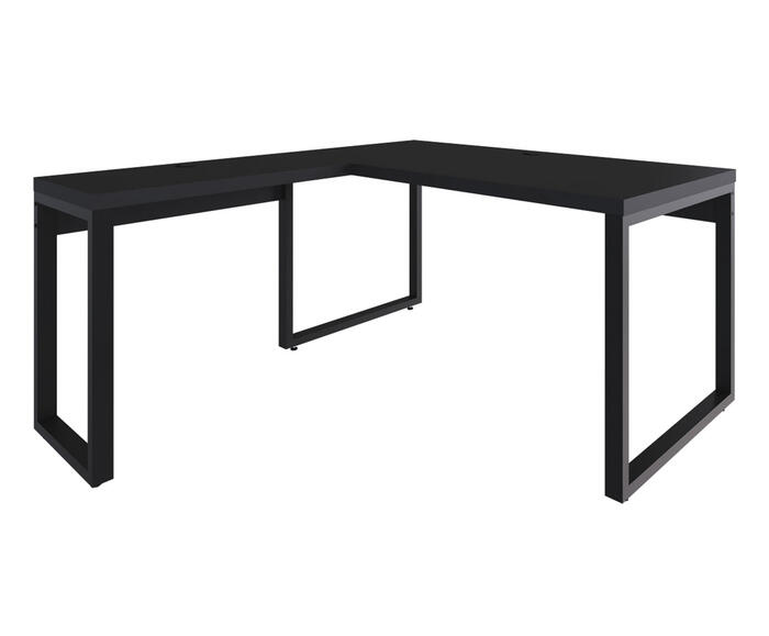 Mesa em L Yon Diretor Preto - image 0