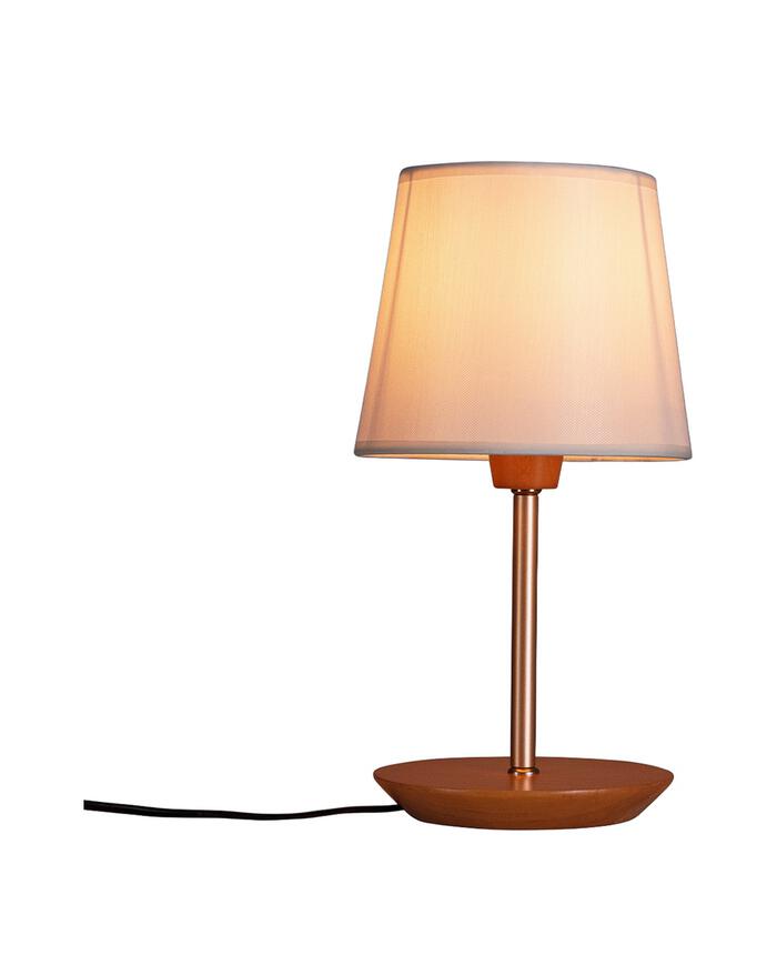 Abajur Slim Castanho Bivolt - image 0
